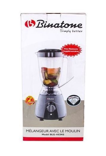 Mixeur Blender BLG 403 - 1,5 Litres Bol Incassable - 350 W