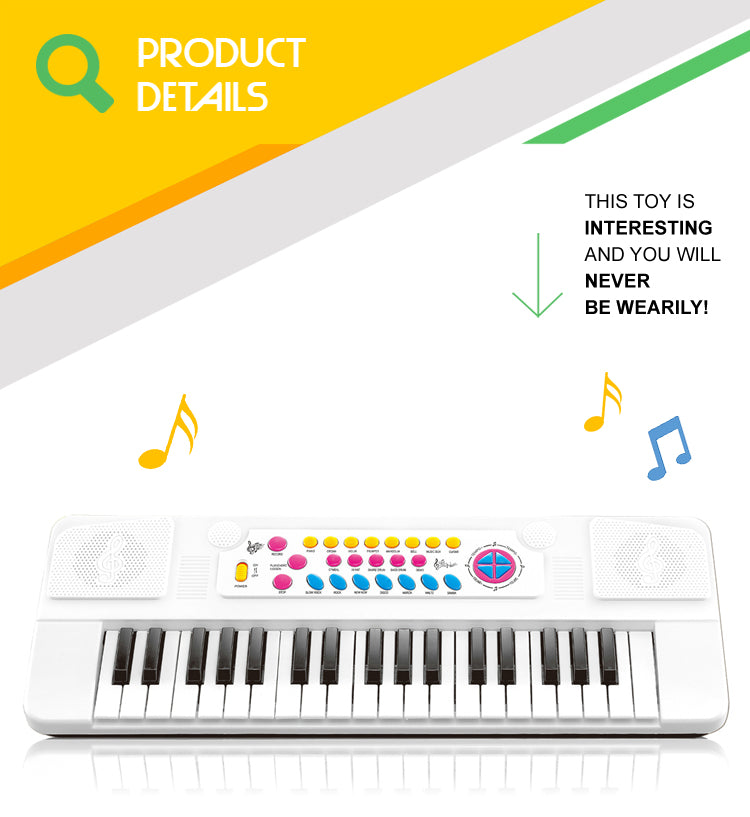 Music HS 3715 Clavier Piano pour Enfants - 37 Touches