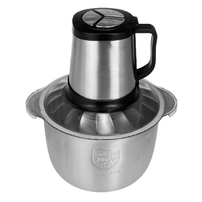 FoutouMix Mixeur de Foutou 5 Litres - 2 Lames Double Couche - 800 W