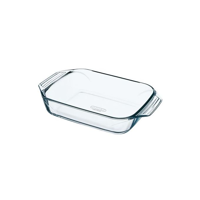 Plat à Four Irresistible en Verre – 31 x 20 cm - Prise en Main facile