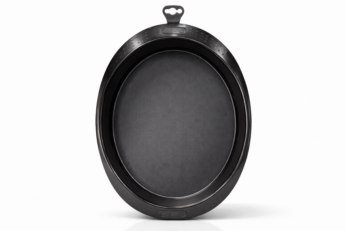 Classic Plat à Four Ovale Metal 28 x 23 cm – Moule Antiadhésif Résistant Four 230°C