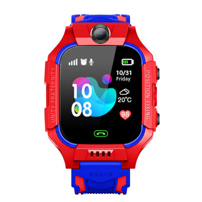 Montre Connectée Z7 - SOS - Traceur GPS - Carte SIM -  Rouge Bleu