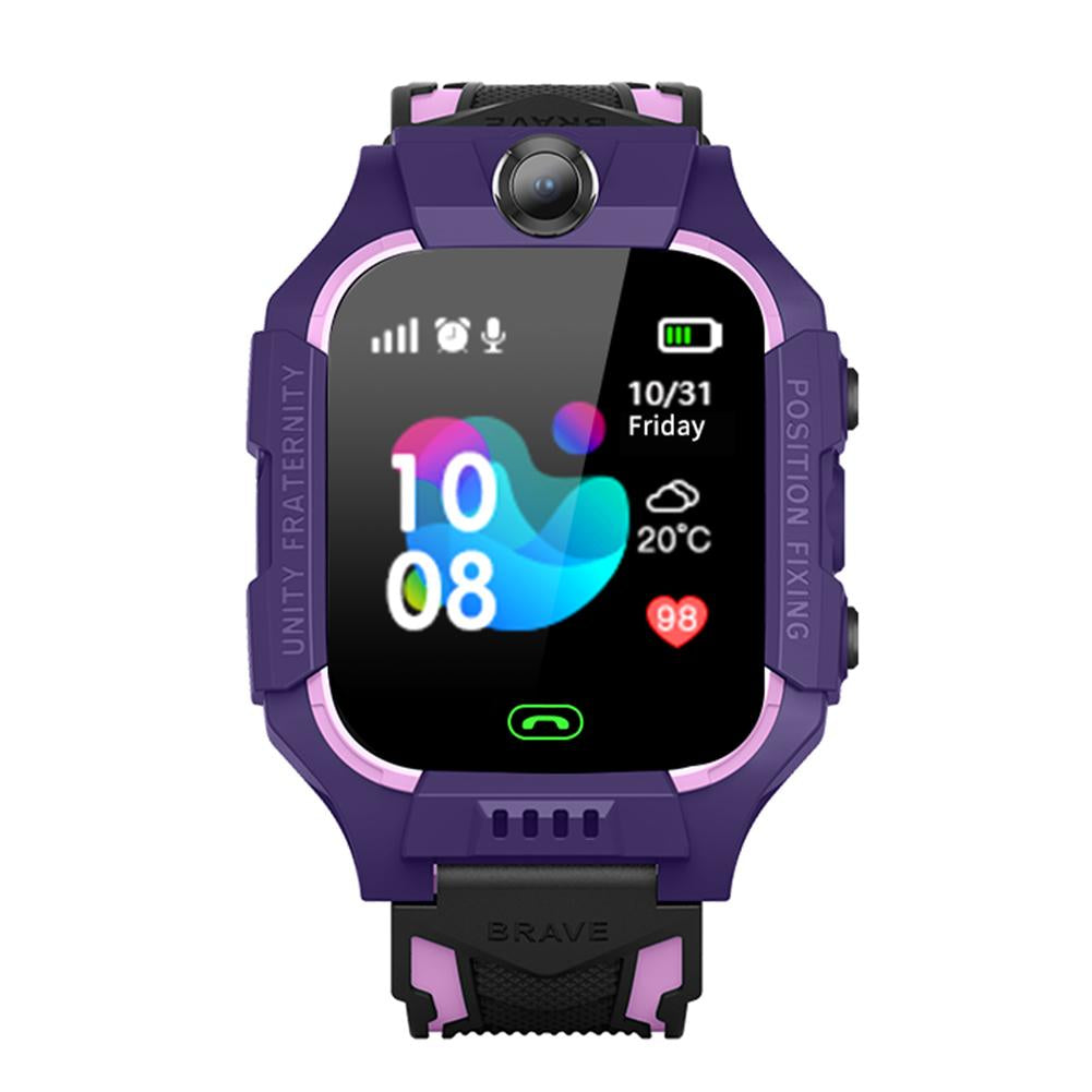 Nabi Montre Connectée Z7 – SOS – Traceur GPS – Carte SIM – Violet Rose