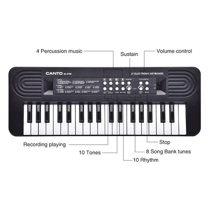 Canto 3709 Clavier Piano pour Enfants - 37 Touches