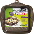 AsimetriA – Plat à Four Carré Anti-adhésif 24 x 24 cm - 2,6 L – Acier Haute Qualité