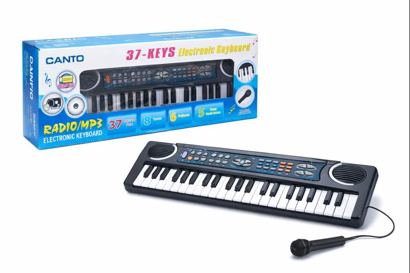 Canto Clavier Électronique Enfant 37 Touches – Electronic Keyboard avec Microphone