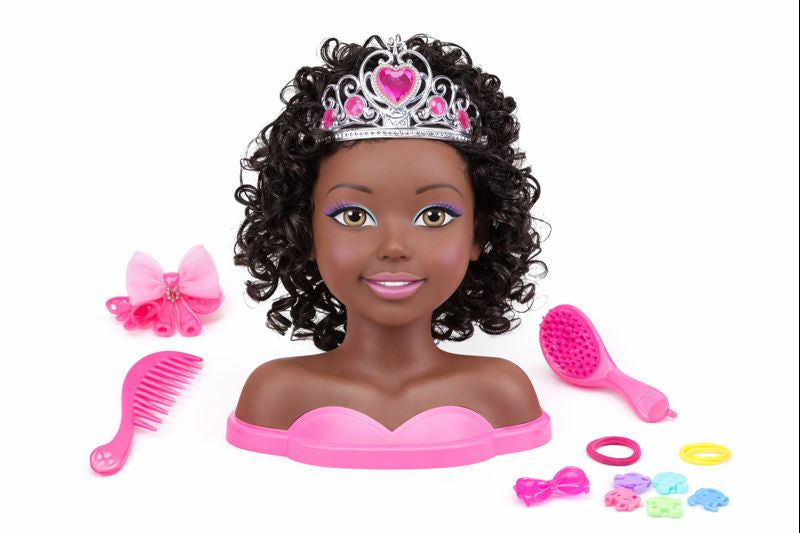 Tête à Coiffer Ayee Fashion Model – Poupée Coiffure avec Cheveux Longs pour Enfants