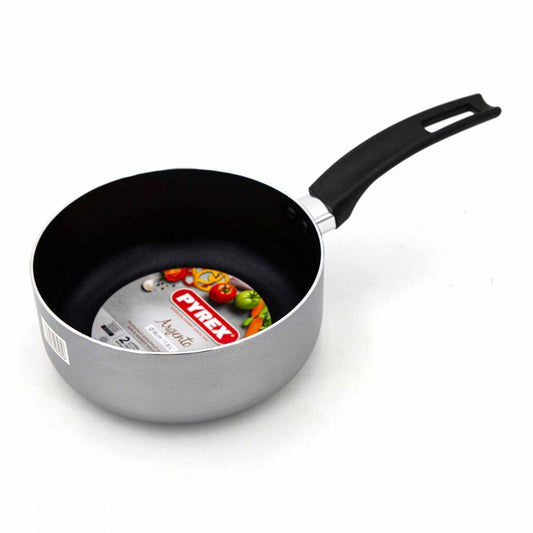 Casserole Pyrex Argento 18 cm – 1,6 L | Antiadhésive & Cuisine Saine