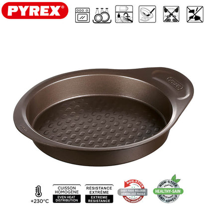 Moule à Manqué Gâteau Rond Asimetria 26 cm – Antiadhésif – Acier Haute Qualité – Four 230°C