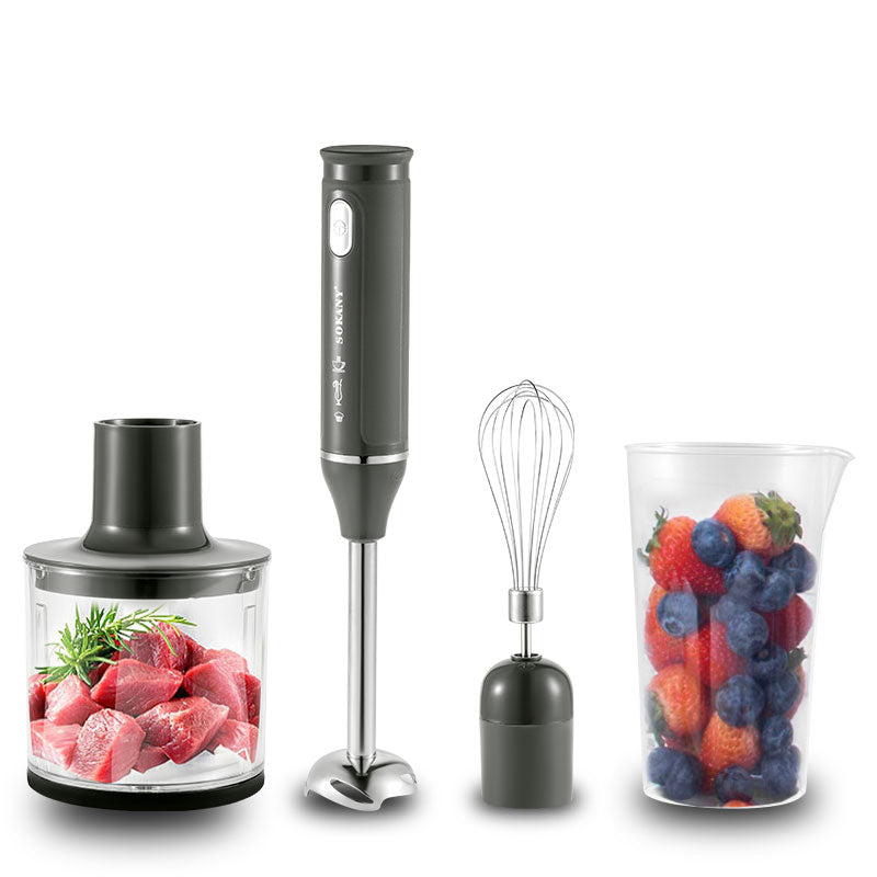 Mixeur plongeant 4 en 1 - 500W – Puissant et multifonction pour votre cuisine