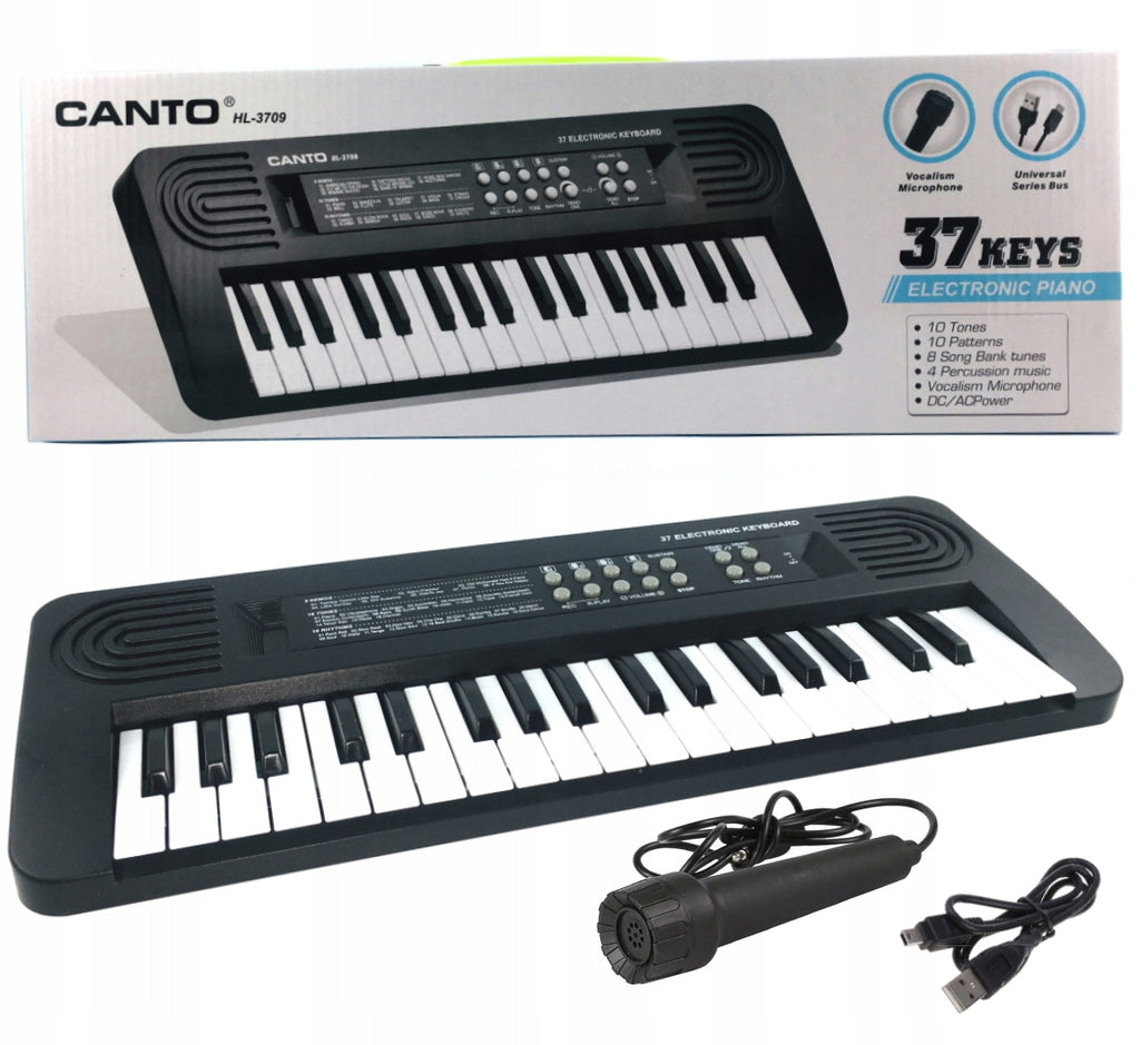 Canto 3709 Clavier Piano pour Enfants - 37 Touches