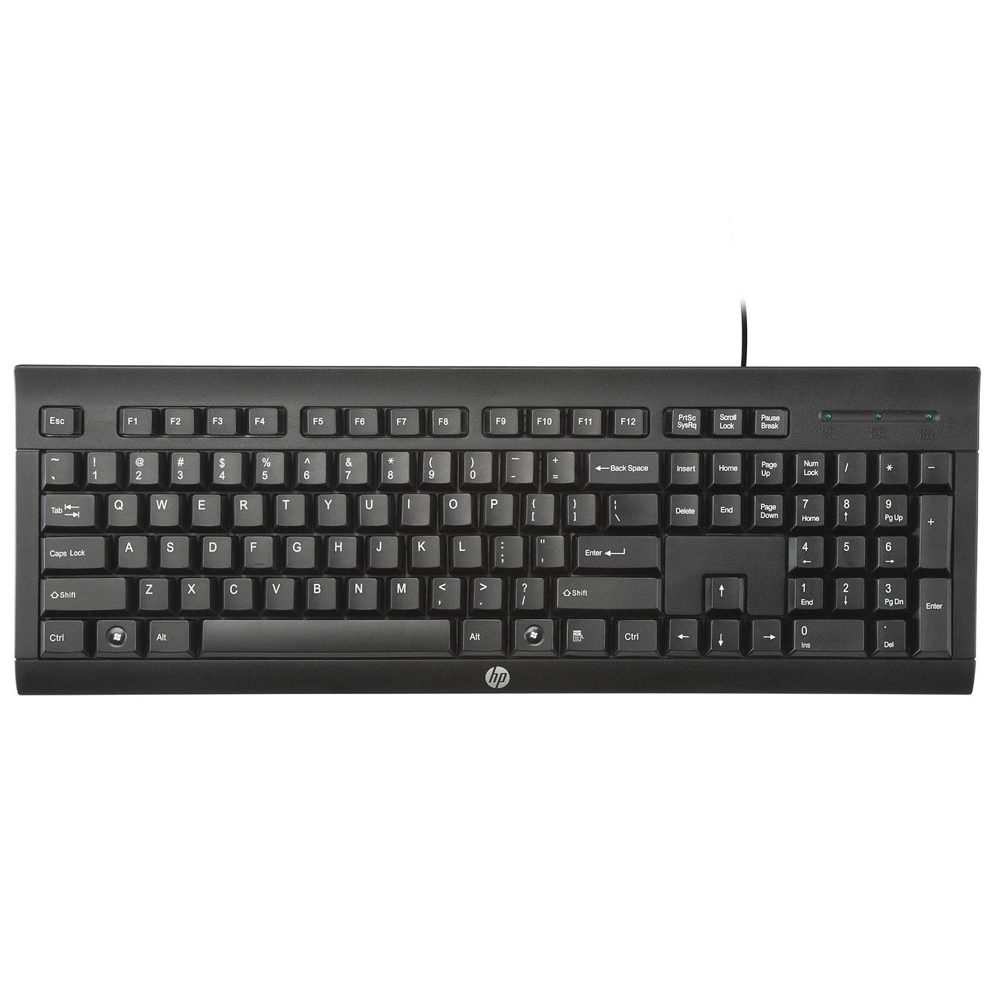 HP K1600 Clavier Filaire AZERTY USB – Résistant aux Éclaboussures – Noir