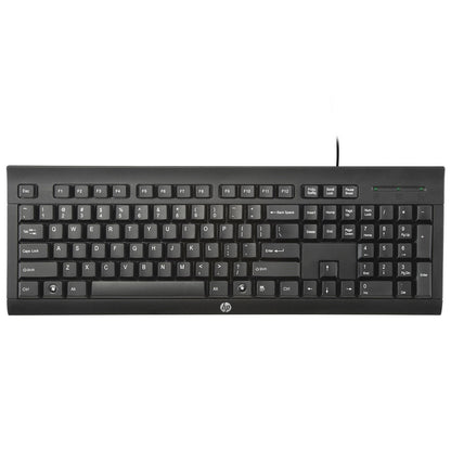 HP K1600 Clavier Filaire AZERTY USB – Résistant aux Éclaboussures – Noir