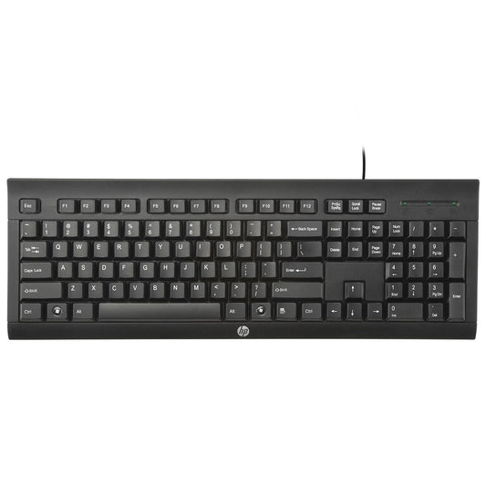 HP K1600 Clavier Filaire AZERTY USB – Résistant aux Éclaboussures – Noir
