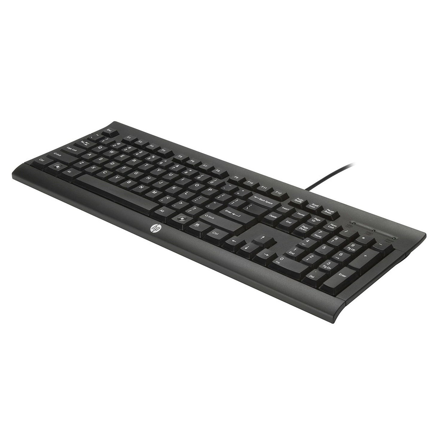 HP K1600 Clavier Filaire AZERTY USB – Résistant aux Éclaboussures – Noir
