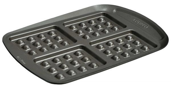 Moule à Gaufres Asimetria 4 Empreintes – Antiadhésif – Acier Carbone – Four
