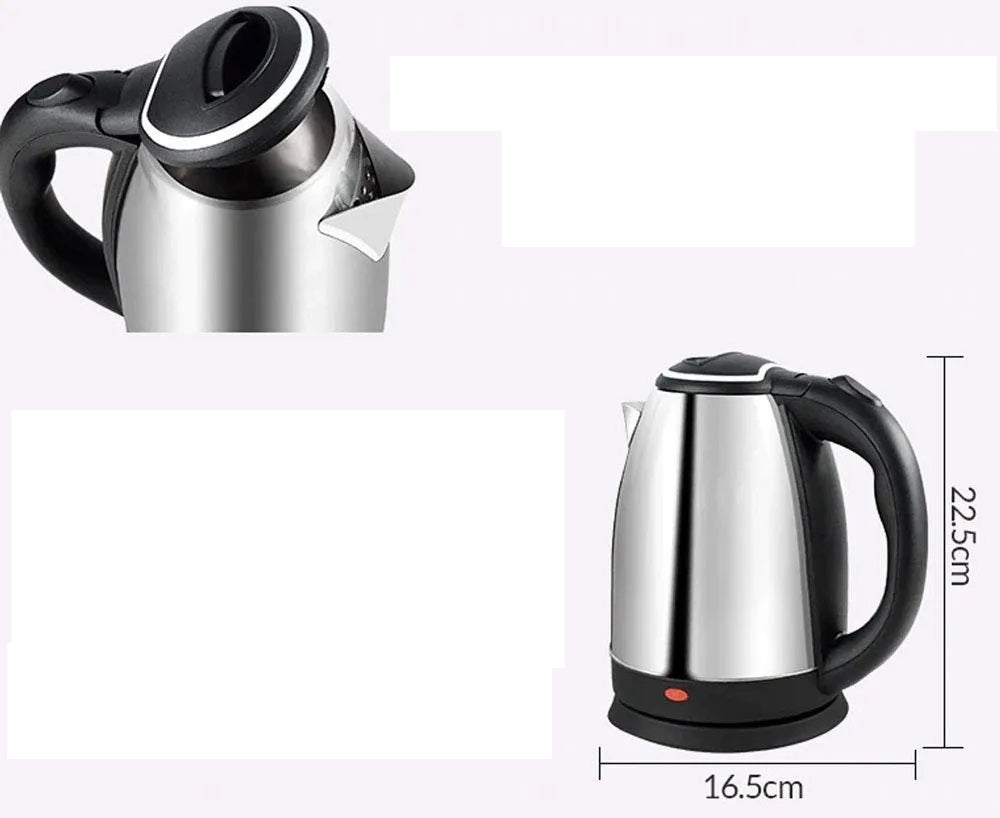 Bouilloire Électrique STPE-249S – 1,8 L – Acier Inoxydable – 1500 W