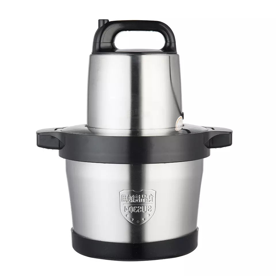 FoutouMix Mixeur de Foutou 6 Litres - 2 Lames Double Couche - 1.500 W