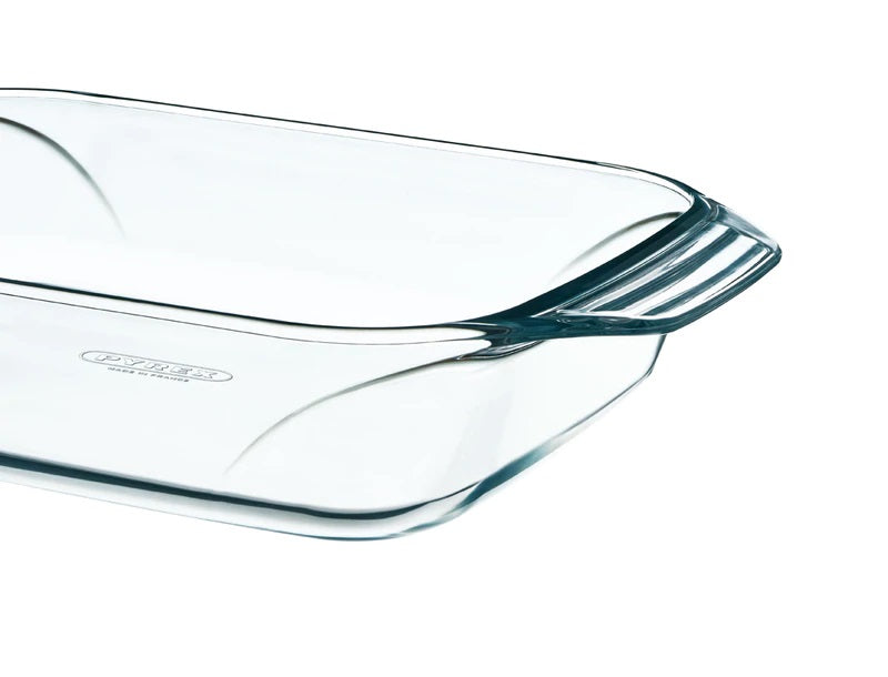 Plat à Four Irresistible en Verre – 31 x 20 cm - Prise en Main facile