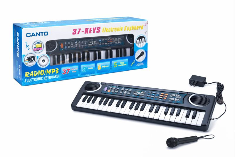 Canto Clavier Électronique Enfant 37 Touches – Electronic Keyboard avec Microphone