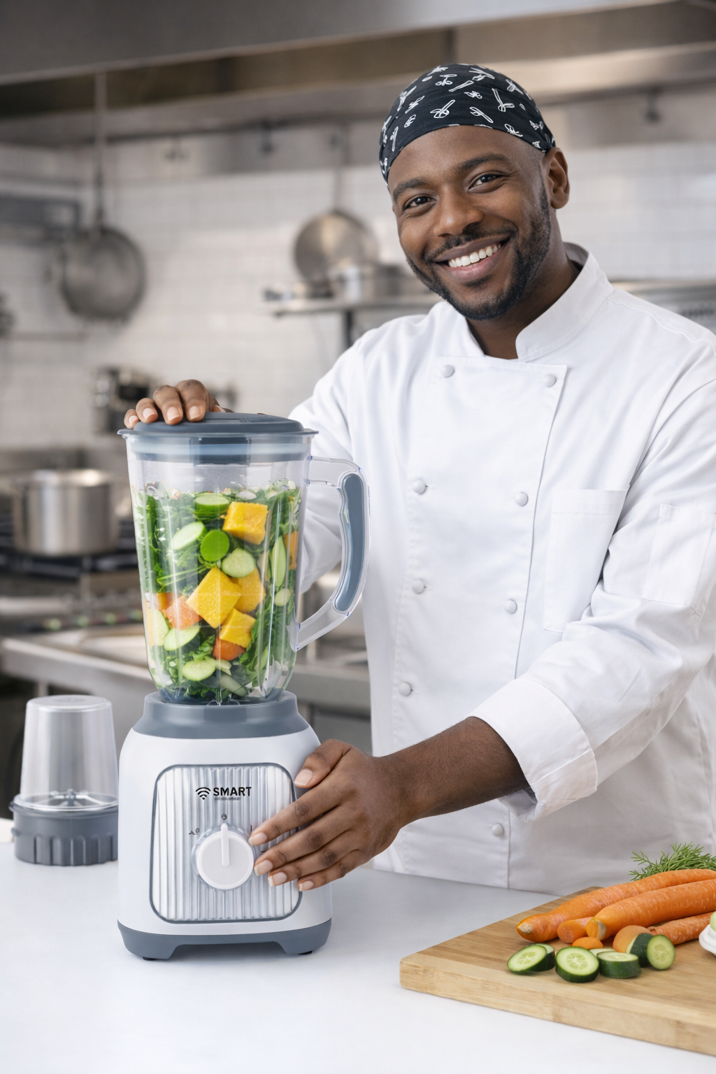 Mixeur Blender Multifonction STPE-1040W 500 W – Puissant et Élégant 1.5L