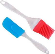 Set de Spatule et Pinceau pour Cuisine Pâtisserie - Silicone Alimentaire - Multicolore