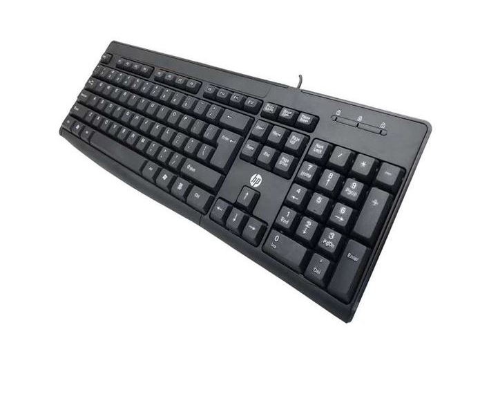 HP K1600 Clavier Filaire AZERTY USB – Résistant aux Éclaboussures – Noir