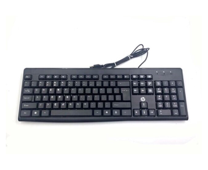 HP K1600 Clavier Filaire AZERTY USB – Résistant aux Éclaboussures – Noir