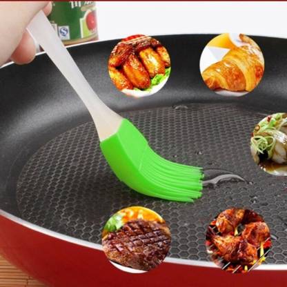 Set de Spatule et Pinceau pour Cuisine Pâtisserie - Silicone Alimentaire - Multicolore